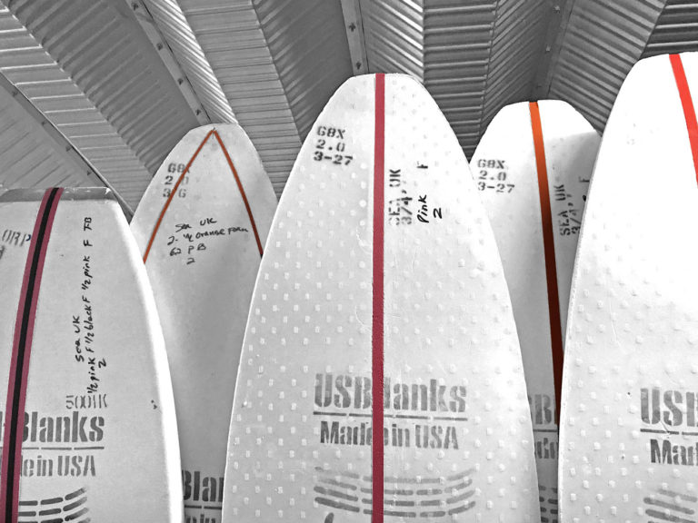 Surfboard Foam By US Blanks 11 3D PU Longboard Blank   Surfboard Glassing Equipment Available At Seabase 1 768x576 